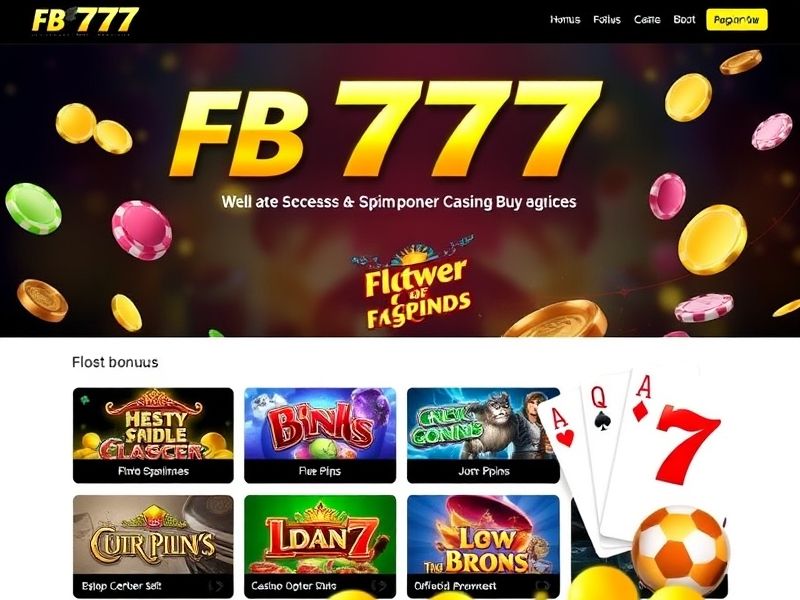 Discover the official fb777 app website, your gateway to exciting online casino games, high RTP slots, live dealer tables, and exclusive real money bonuses. Download the app today and play securely with certified fairness.